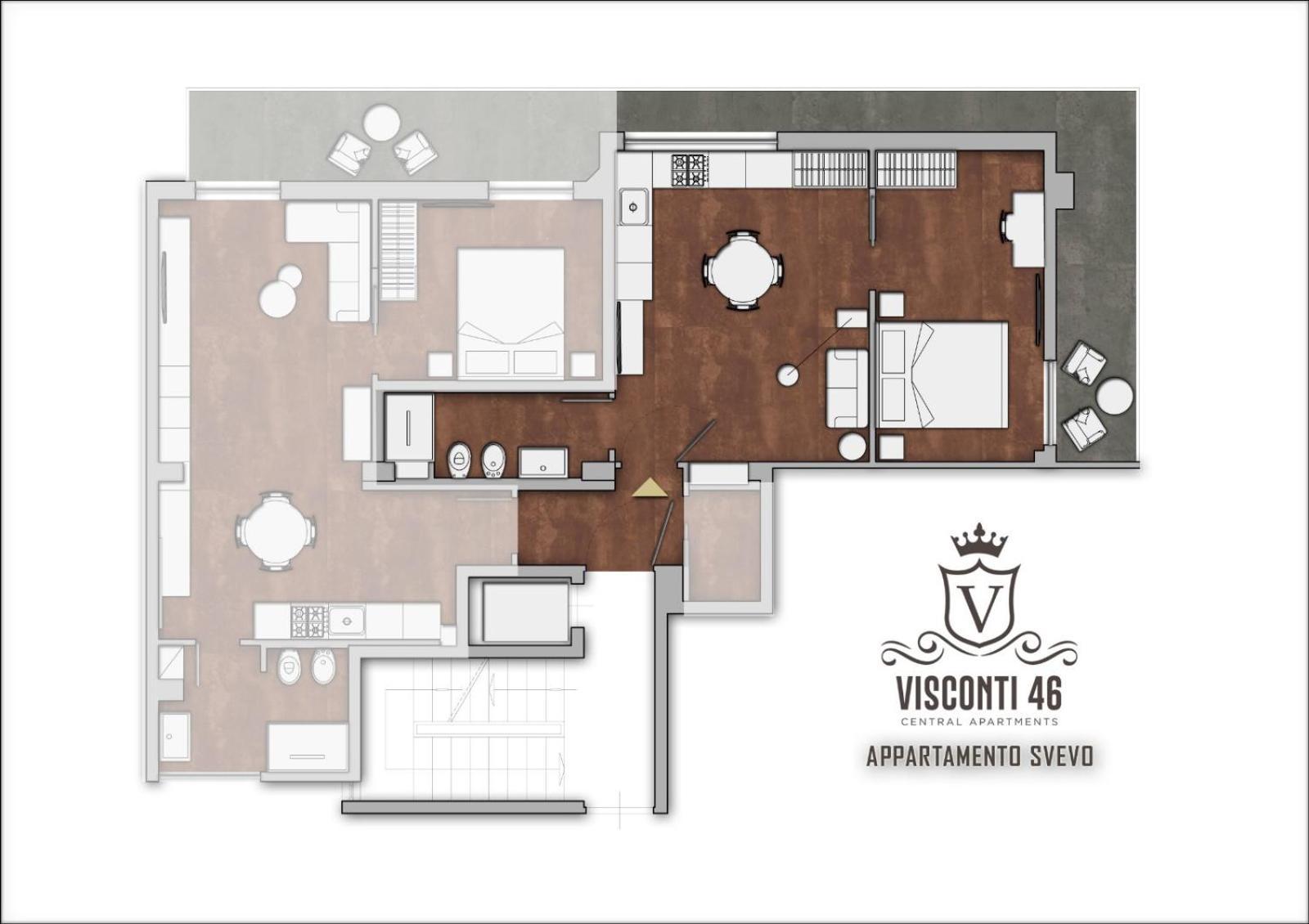 Visconti 46 Central Apartments Μπάρι Εξωτερικό φωτογραφία